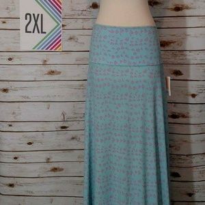 LuLaRoe 2XL Maxi skirt